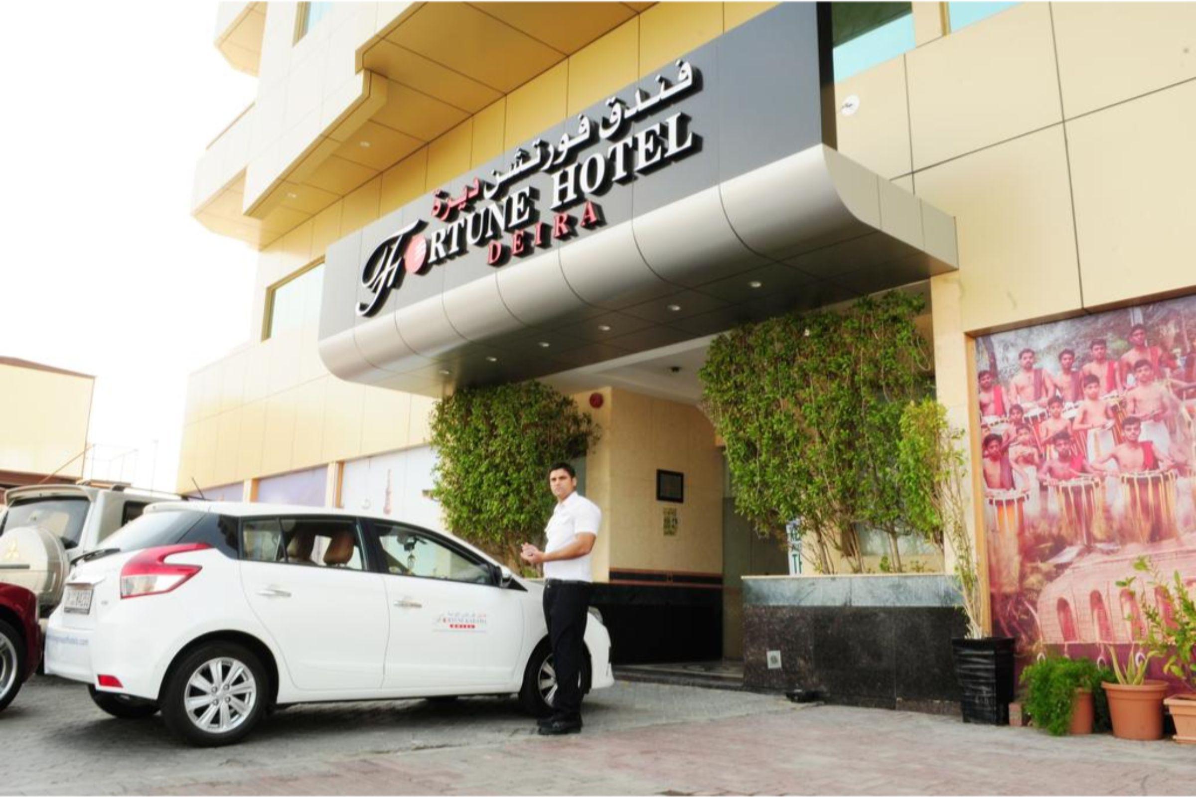 财富德拉酒店 迪拜 外观 照片